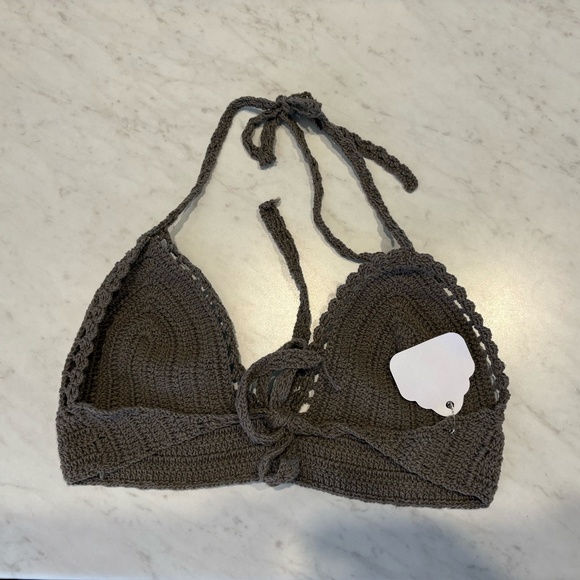 Handmade Crochet Bra/Crop Top - Picture 2 of 2